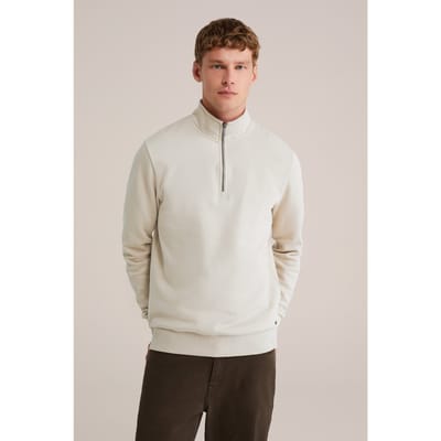 WE Fashion Halfway Zipper Greige Taglia: L | Maglioni a maglia Outlet | Uomo