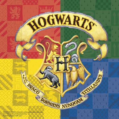 Procos Servetten Harry Potter 33 Cm Papier 20 Stuks