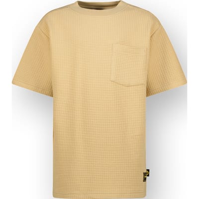 Vingino Boys Haris T-shirt Dune Sand Size: 14 | T-shirts Outlet | Unisex | Beige