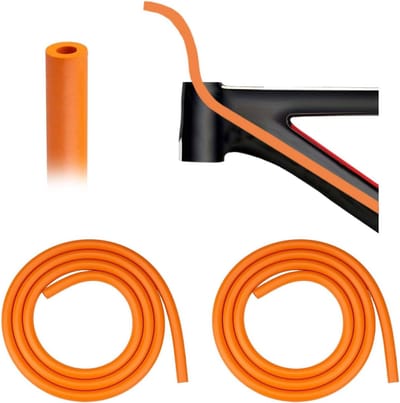 Fietscabine 1.5M/Lot Frame, Geluiddempende Kabel, Schuim Sleeve voor Fietsen met een Buiten Diameter tot 6mm Oranje