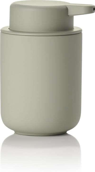Zone Denmark Ume Zeepdispenser - Zeeppompje Vrijstaand - Zeeppomp voor Badkamer, Keuken & Toilet - Toilet & Badkamer Accessoires - 250 ml - 12,8 x 8,3 cm - Eucalyptus