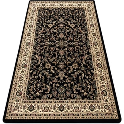 Kleden Rugsx Tapijt ROYAL ADR patroon 1745 zwart 100x200 cm
