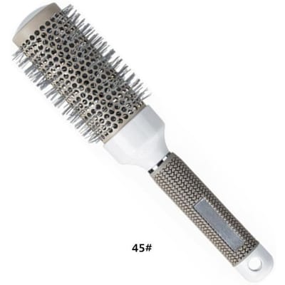 Brosse à cheveux Nano thermique, 6 tailles, peigne à baril rond, pour Salon de coiffure, séchage, bouclage