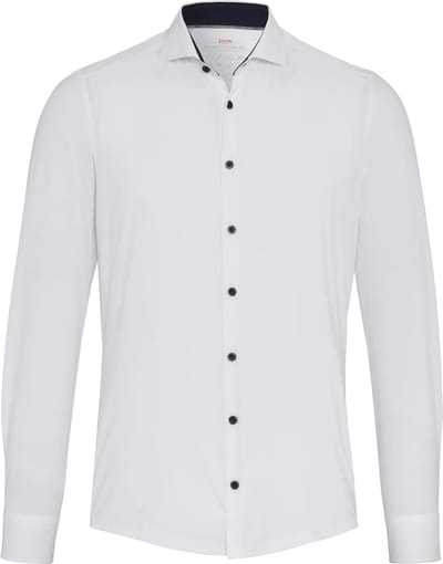 Pure The Functional Shirt Wit - Maat 40 - Heren - Overhemden Formeel
