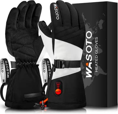 Wasato - verwarmde handschoenen one size fits all - handschoenen verwarmd - Eletrische handschoenen met app - handschoenen met verwarming - elektrische handwarmer - nieuwe laders toegevoegd!