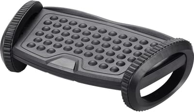 Ergonomische bureau-voetensteun - Verstelbare voetenbank - Comfortabel thuiswerken - Antislip met massage - 35.5 x 22.5 x 12 cm