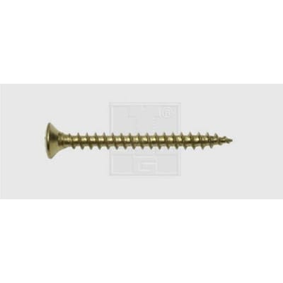 SWG 195345067 Houtschroef 4 mm 50 mm Kruiskop Pozidriv Staal Vermessingd 200 stuk(s)