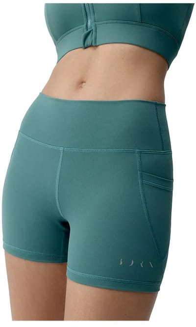 Born Living Yoga Eider Korte Broek Groen S Vrouw