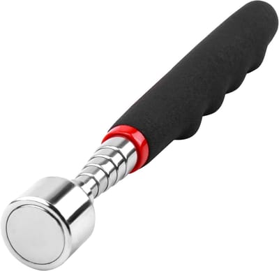 Telescopische Magneetstaaf met 9 kg Draagvermogen, Flexibele Magneetlifter voor Mechanikers, Uittrekbare Magneetstaaf (Lengte 84 cm)