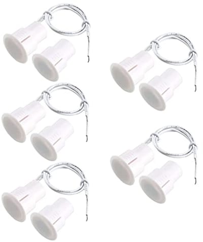 5 Stuks Verzonken NC Beveiligingsalarm Deur Raam Contactsensor Magnetische Reed-schakelaar