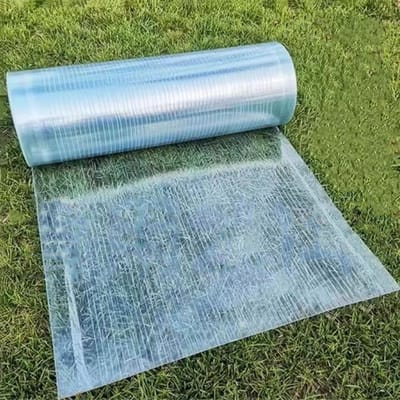 Dakplaat - Glasvezelpaneel Serreplaten - Serre en Overkapping - UV- en Regenbestendig - 1.5x4m - Transparant