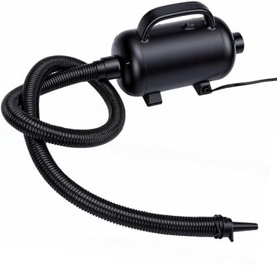 Elektrische Luchtpomp - Draagbare Compressor - Opblaas Werkzaamheden - Hoge Kracht 600W - 23 x 18.5 x 12 cm - Zwart