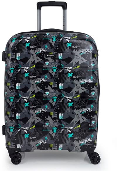 Gabol Score 4 wielen Trolley M 66 cm - Harde bagage - TSA slot - Black