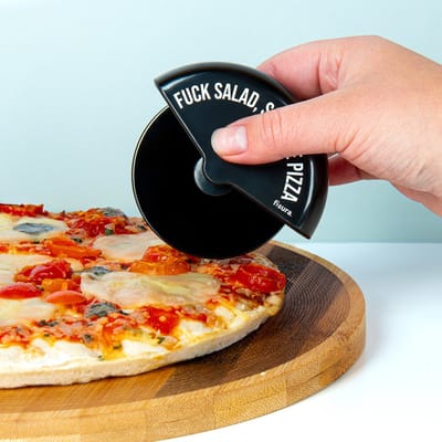 Fuck Salad pizzasnijder van Fisura