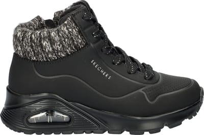 Skechers Uno Gen meisjes sneaker - Zwart