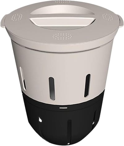 Compostbak Tuin - Bodemcomposter Vermicomposter - Afval Verwerken - Voedingsstoffen Bodem - 33 liter - Zwart