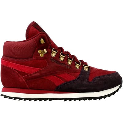 Reebok Klassiek Mid Rood Damesschoenen