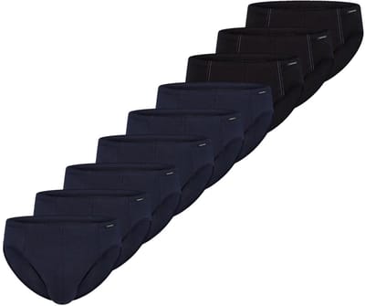 Schiesser Heren slip / onderbroek 9 pack Cotton Essential