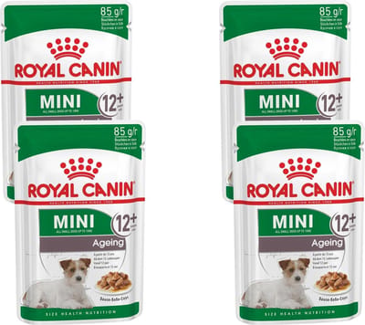 Royal Canin Mini Ageing 12+ Natvoer - Hondenvoer - 4 x 12x85 g