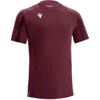 Macron Gede Shirt Korte Mouw Heren - Bordeaux | Maat: 3XL