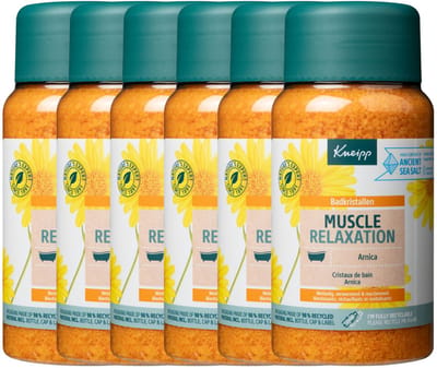 Kneipp Badkristallen Arnica Active - 6 x 600 gr - Voordeelverpakking