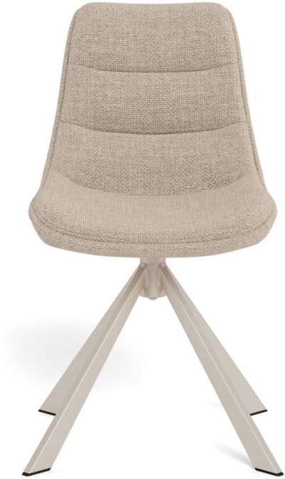 Eetkamerstoel Hannah Basel Beige Grijs - Giga Living