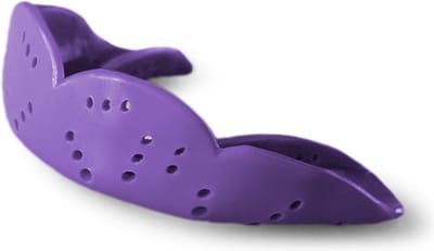 Sisu - Aero 1.6 - Bitje - Gebitsbeschermer / Mondbeschermer / Mouthguard - Maat M - Paars - Dun & Stevig Sportbitje voor Hockey & Boksen