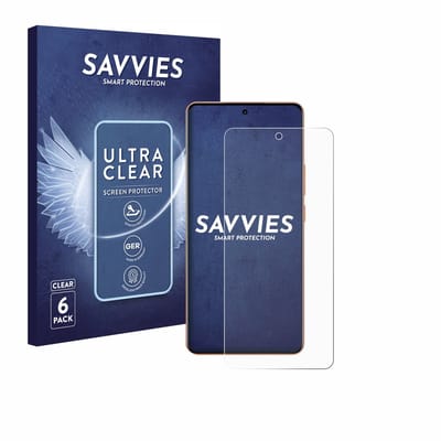 Savvies - Screenprotector voor realme P4 Pro - Folie Beschermfolie transparant 6 Stuks