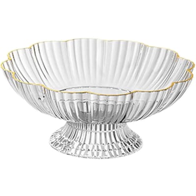 Coupe à fruits avec trous d'égouttement Porte-légumes Pièce maîtresse de table Porte-collations pour comptoir de cuisine Bureau Décoration de maison