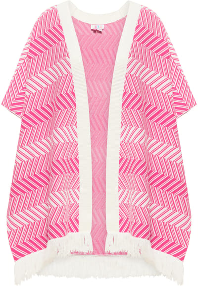 IZIA gebreide poncho mahisha