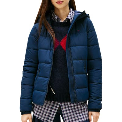 Tommy Hilfiger Slim Hooded WInterjas Dames