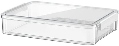 Dailygoods- Documentenbox - Opbergdoos - Transparant Kunststof - Lichtgewicht - Waterdicht - Grote Capaciteit