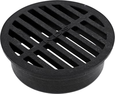 Rond Afvoerrooster 4 Inch - Ideaal voor Drainage van Water en Puin