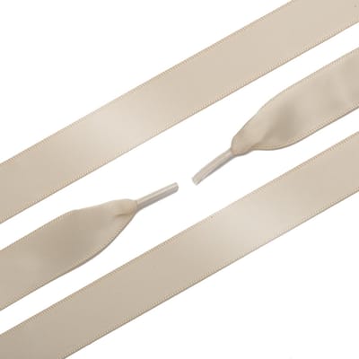Ringpoint Veters Schoenveters satijn zalm Luxury Powder - 120 cm