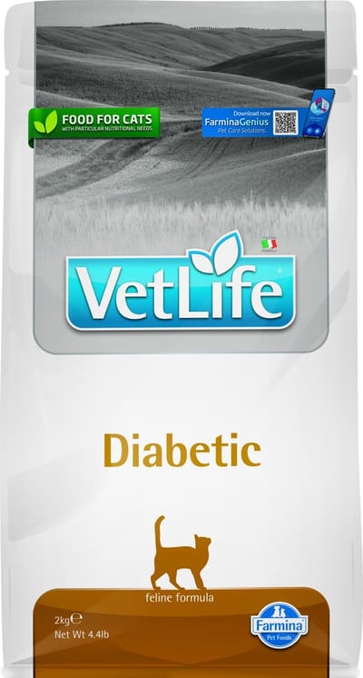 Farmina VetLife Diabetic - Kattenvoer - 2 kg