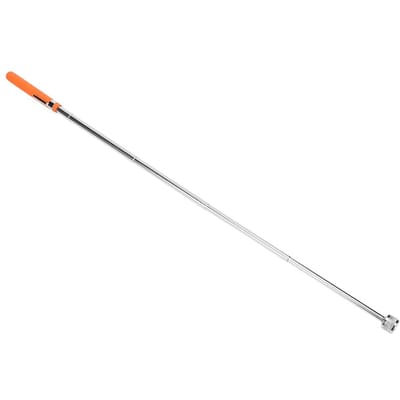 Antislip Magnetische Telescopische Intrekbare Opraapstok Opraapgereedschap met LED-licht Oranje white