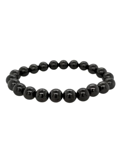 Shungit kralenarmband 8 mm