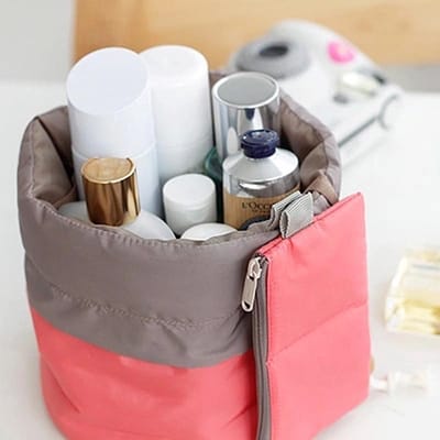 Cosmetica Bag - Make Up Tas - Toilettas - Reis Tas - Beauty Case - Voor al uw cosmetica en make up - Ideaal voor op reis! (Rood)