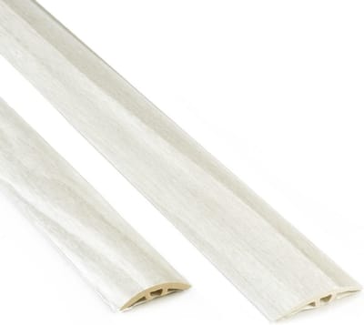 Zelfklevend Overgangsprofiel PVC 40mm in Landelijk Eiken – Voor Laminaat, Tapijt en Vinyl