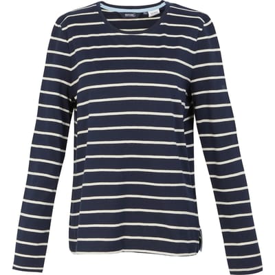 Regatta Federica Ii T-shirt Met Lange Mouwen Blauw 40 Vrouw