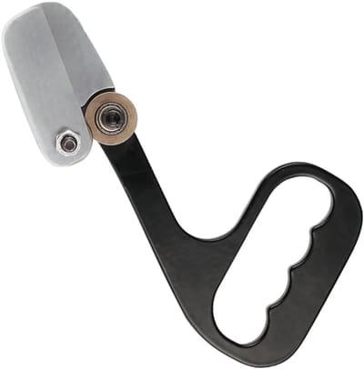 Metalen Plaat Snijder - Metaal Snijgereedschap - Precisie Snijwerk - Antislip Handvat - 18x8.7cm - Zwart