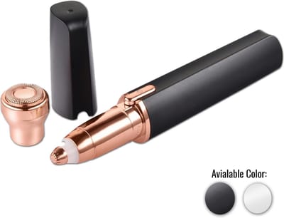 Cenocco Beauty Cc-9095: 2 In 1 Wenkbrauwtrimmer En Gezichtsscheerapparaat Wit