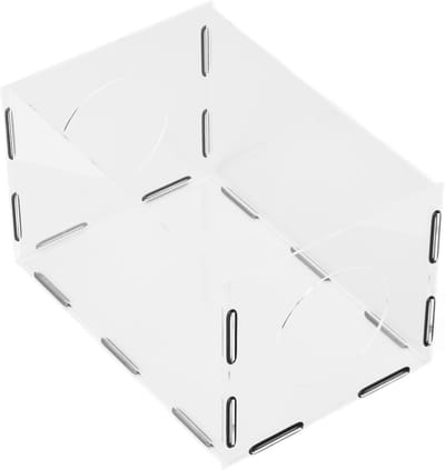 Acryl Stofbox voor Slijpen, Rectangulaire Stofafzuiging voor Thuisgebruik, Stofvrij en Efficiënt