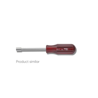 Weller Xcelite Dopschroevendraaier Sleutelbreedte (inch): 3/16 inch Koplengte: 79.4 mm
