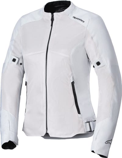 Alpinestars Stella C-1 Air Zilver Dames Motorjas - Maat XXS - Jas