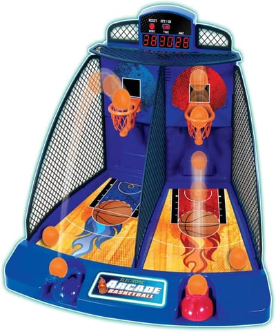 Electronic Arcade Basketbal Spel - GPD802 - Score en Geniet van Wedstrijdplezier voor Thuis en Gezellige Avonden