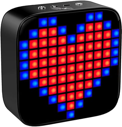 Lexibook - iParty FLASHBOOMÂ® SHOW Bluetooth-luidspreker, geluid van hoge kwaliteit, verbazingwekkende pixelanimaties, TWS-functie, ingebouwde microfoon - BTL61