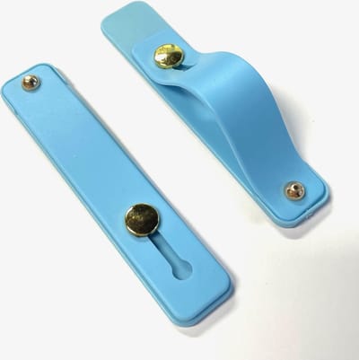 Actie4you® - Universele ring vinger telefoon houder - Vingergreep - Vingerhouder - Zelfklevende – Telefoon houder - 1 Stuk - Licht Blauw
