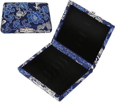 Dailygoods- Hoofdzoekwoord Hoogwaardig Houten Hoesje - Hobo Riet Houder - Fagot Riet Case - Zijde Doek Cover - Lichtgewicht - Compact Formaat - Rietcase