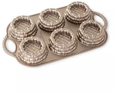 3D Bakvorm Mini Taartbodem van Hoogwaardig Aluminium - Ideaal voor Kleine Bakcreaties